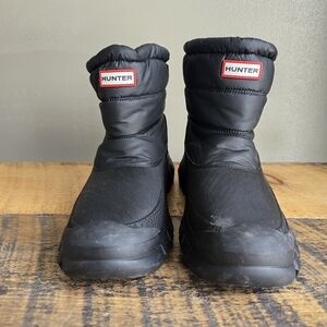 Unisex Womens Mens Eu43 Hunter Black Boots